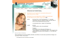 Desktop Screenshot of anima-projekt.de