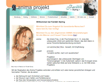 Tablet Screenshot of anima-projekt.de
